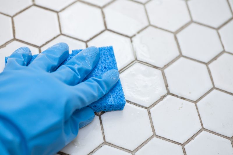 Tile Cleaning Process